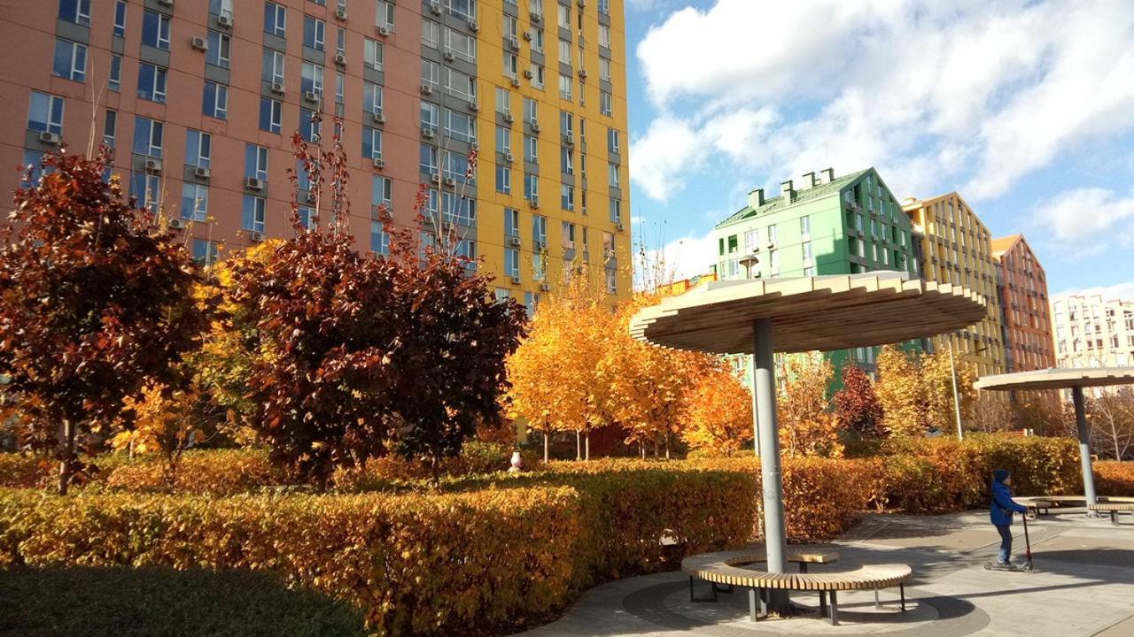 Georgeous Bright Studio In A Bright Residential Complex Comfort Town Кт-08 Kiev Buitenkant foto