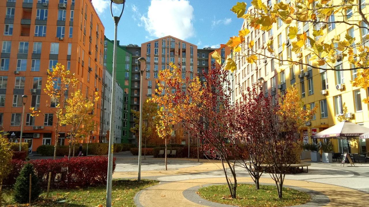 Georgeous Bright Studio In A Bright Residential Complex Comfort Town Кт-08 Kiev Buitenkant foto