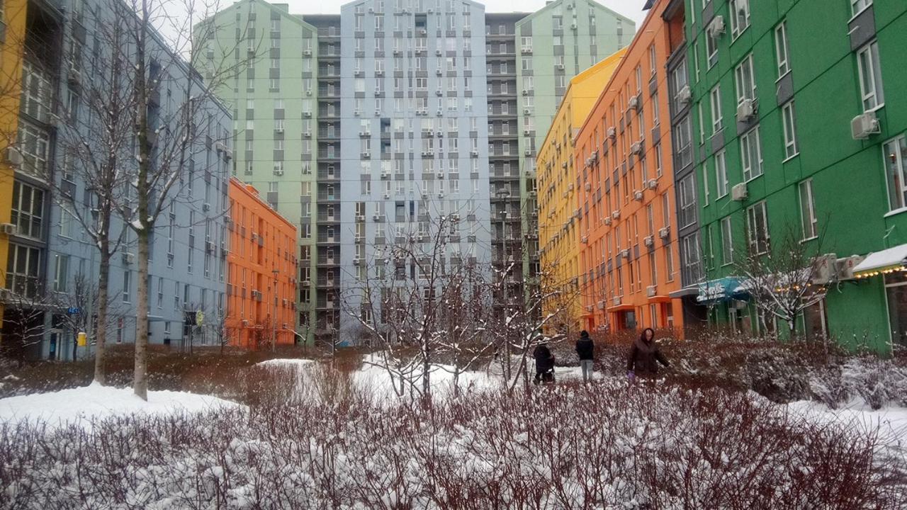 Georgeous Bright Studio In A Bright Residential Complex Comfort Town Кт-08 Kiev Buitenkant foto